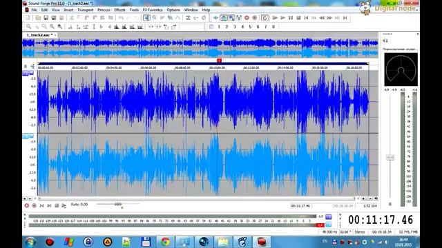 как открыть AAC в Sound Forge смотреть онлайн
