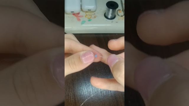 Как легко и просто сплести колечко Ромбики из бисера двух цветов❤? смотреть онлайн