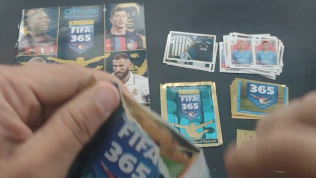 FIFA 365 sticker album 2023 Panini #3 | Abriendo 10 sobres смотреть онлайн