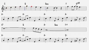 Puttin' On The Ritz Irving Berlin 1928 Alto Sax