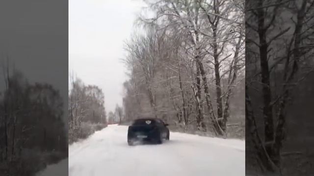 Opel Astra, зима смотреть онлайн