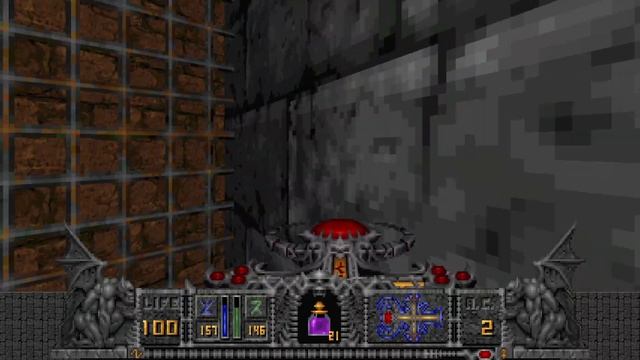 Hexen: Beyond Heretic (Cleric, Pope Difficulty) Walkthrough (Part 14: Castle of Grief 1) смотреть онлайн