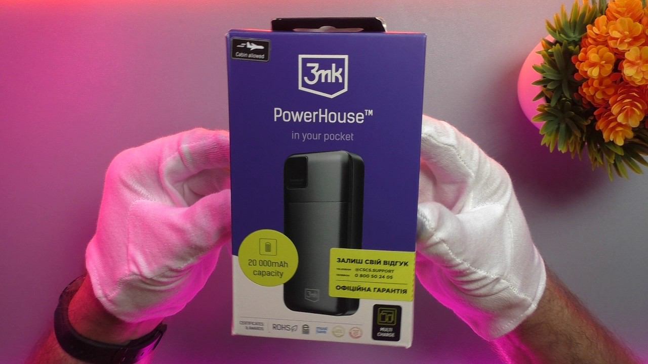 Повербанк - 3mk | PowerHouse | 20000 mAh | 22.5W | ОБЗОР и ТЕСТЫ смотреть онлайн