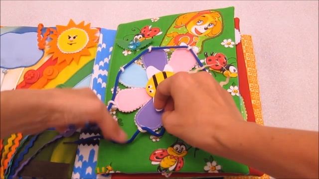 Текстильная развивающая книжка для Николая 2 года ( Катайск, Курганская область) смотреть онлайн