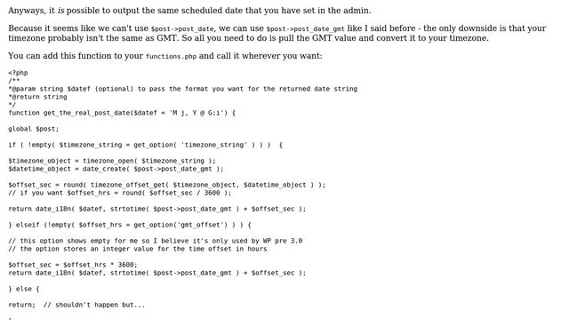 Wordpress: How to show the real post date in a draft? (4 Solutions!!) смотреть онлайн