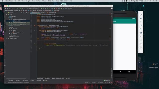 PentaDroid 04 - CountdownTimer смотреть онлайн