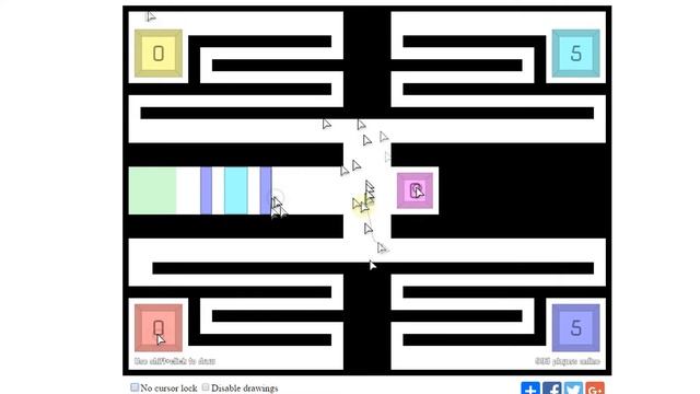 Cursors.io - поиграй своим курсором. смотреть онлайн