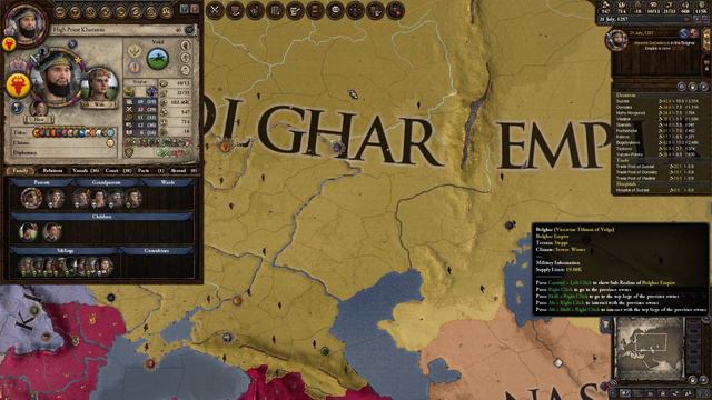 Horse Lord Mega-Campaign - Crusader Kings II - Ep 103 - Disease Free Zone смотреть онлайн