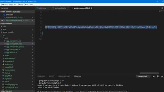 How to use Angular Material in Angular application | Programming to Compile | Angular 6 tutorials смотреть онлайн