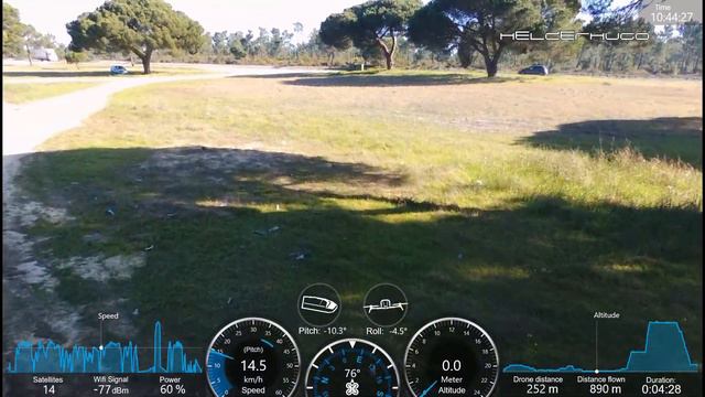 Fpv flight through tame pines with Parrot Bebop 2 Drone смотреть онлайн