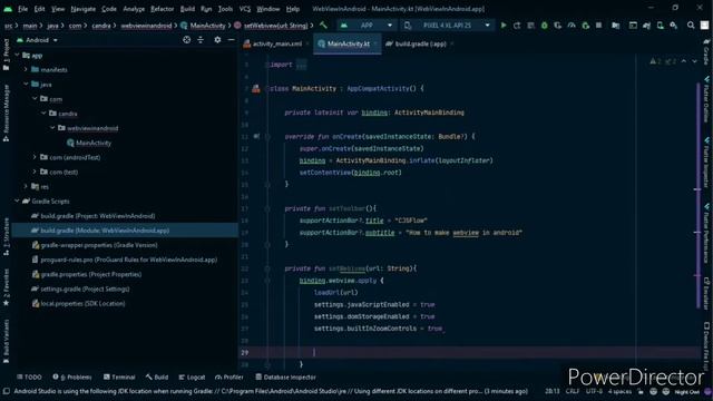 How to make webview in android with kotlin смотреть онлайн