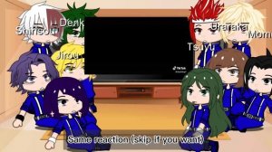 BNHA react to Naruto | short | gacha club