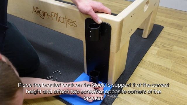 How To Attach Half Cadillac Brackets to M8 Pilates Reformer смотреть онлайн