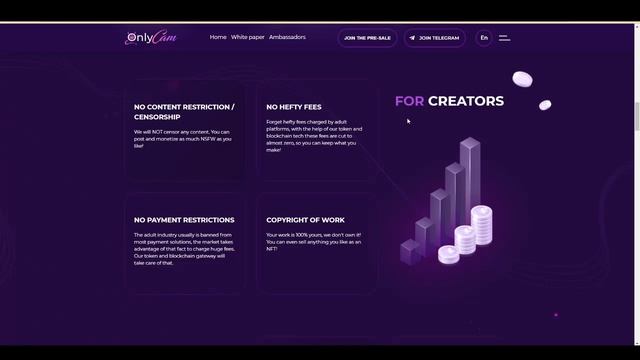 OnlyCam - Empowering Adult Content Creators Through Decentralization! 2021 смотреть онлайн