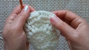 МК красивый берет крючком