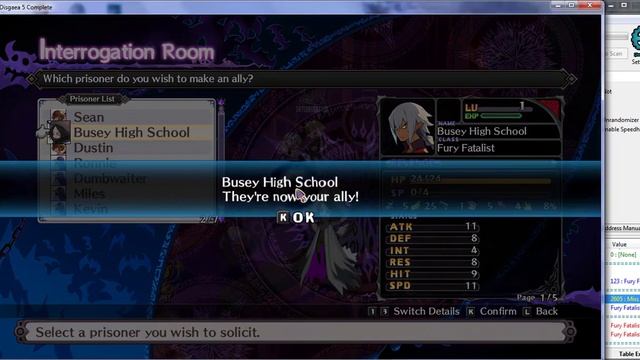 DISGAEA 5 COMPLETE - How to safely change character ID смотреть онлайн