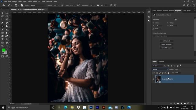 27 BLENDING MODES IN PHOTOSHOP EXPLAINED IN HINDI || PS 2021 смотреть онлайн