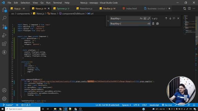 Adding Categories & propTypes to NewsMonkey React App | Complete React Course in Hindi #30 смотреть онлайн