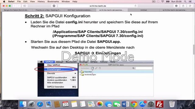 SAP GUI installation in MACBOOK смотреть онлайн
