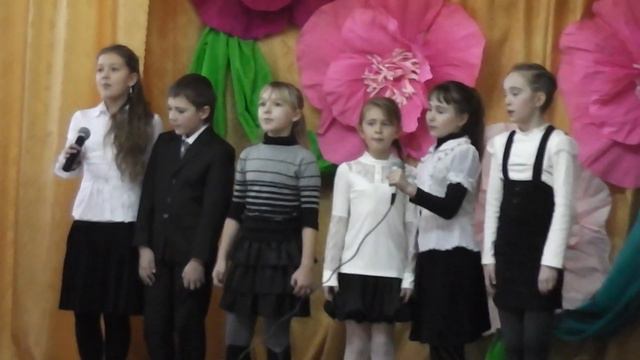 Песня к 8 марта школа смотреть онлайн