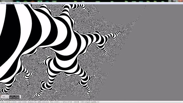 Mandelbrot Explorer on CUDA смотреть онлайн