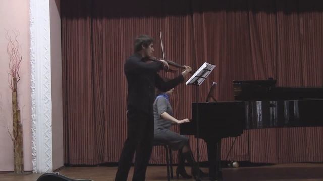 J. S. BACH Sonata for Viola No.3 p 2 смотреть онлайн