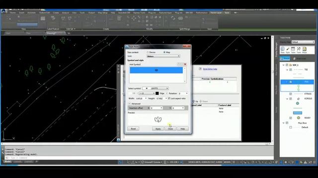 Autocad Map 3d: export DWG text and blocks to gis смотреть онлайн