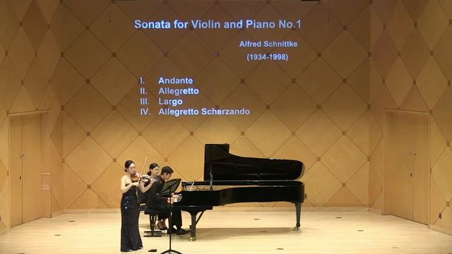 Schnittke Violin Sonata No.1 смотреть онлайн