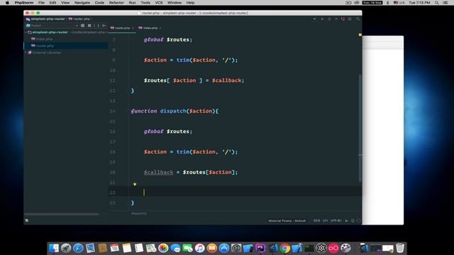 Create your own PHP Router the simplest possible way - Episode 1 - The Router смотреть онлайн
