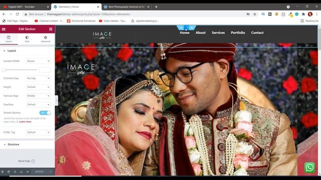 How to Change Logo in Wordpress Elementor ? change site logo elementor Tutorial in Hindi смотреть онлайн
