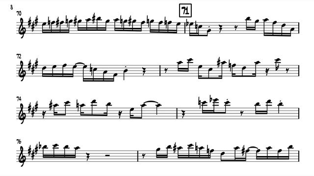 "Conversation With Hutcherson" - Kenny Garrett - 🎷 Soprano Sax Transcription 🎷 смотреть онлайн