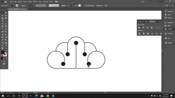 Premium Logo Design Tutorial Free | Tech Logo | Adobe Illustrator