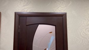 Замена фигурного стекла в межкомнатной двери