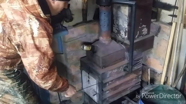 ЧУДО печка для гаража. смотреть онлайн
