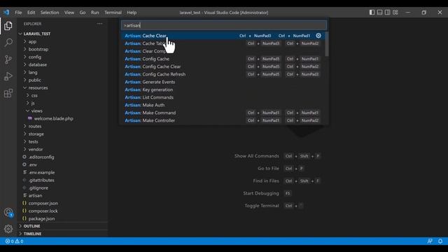 18. Extension - Laravel Artisan | VS Code Bangla Tutorial | VS Code 2022 смотреть онлайн