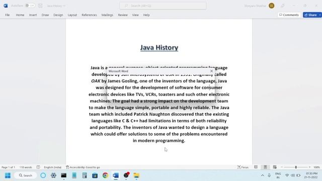 Java Code-1-Local environment setup of java смотреть онлайн