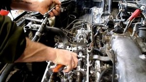 хонда CR-V 1, В20В распрягся)). обрыв ремня ГРМ, залегли кольца.