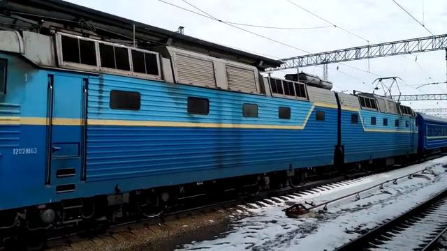 Скорый поезд №106 "Приднепровье" Москва-Днепр смотреть онлайн