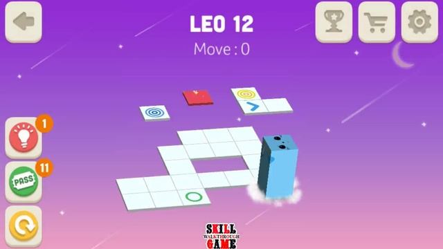Bloxorz: Roll the Block - Leo - Pass All Level 1-20 - Walkthrough смотреть онлайн