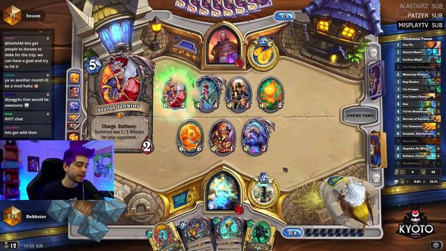 Elemental Shudderwock Shaman | Rastakhan's Rumble | Hearthstone | Dekkster смотреть онлайн