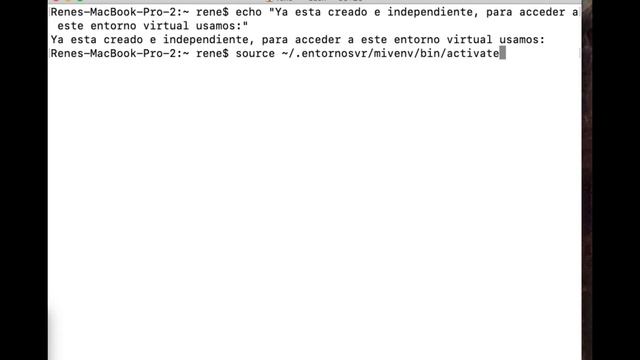 Virtual Environment Python SOURCE y DEACTIVATE смотреть онлайн
