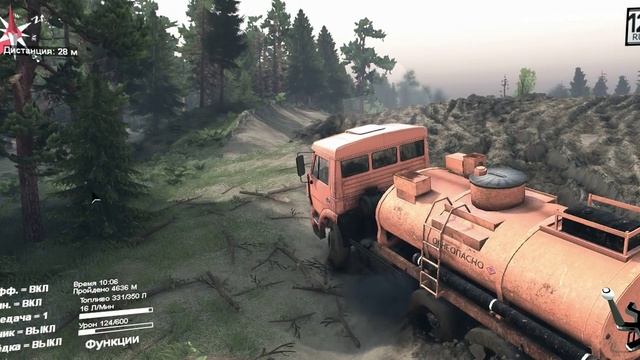 Spin Tires,игры,симулятор бездорожья. смотреть онлайн