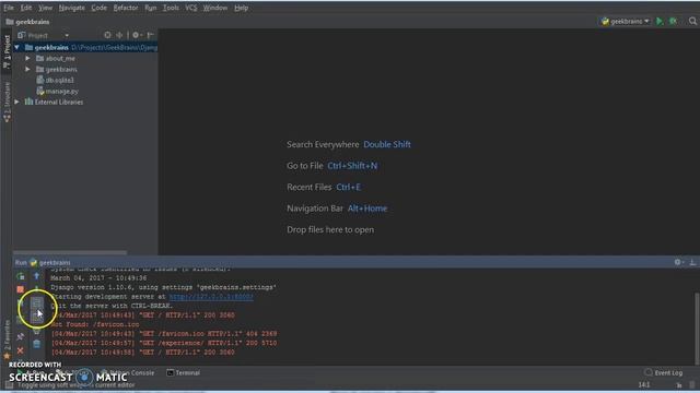 Как настроить Pycharm Comm. Ed. для работы с проектми Django. смотреть онлайн