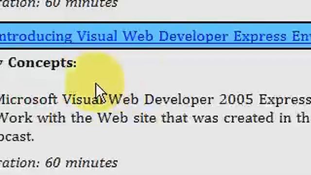 ASP.NET Soup 5 Visual Web Developer 2005 Express Edition - VWD смотреть онлайн