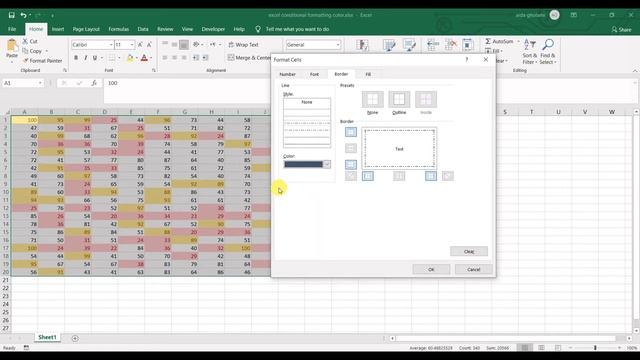 Excel Conditional Formatting Color смотреть онлайн