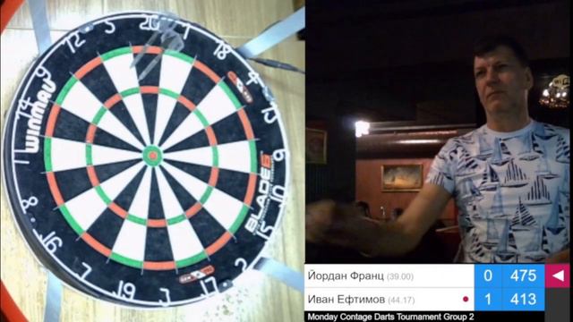 Darts Tournament Йордан Франц и Иван Ефтимов смотреть онлайн