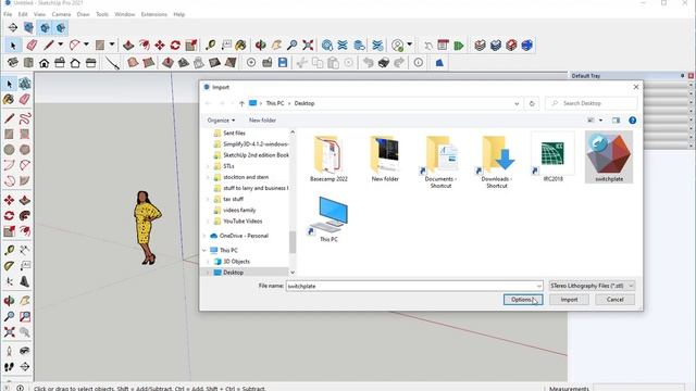 SketchUp: Manageable STL Files смотреть онлайн