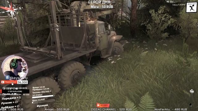 SpinTires (ТЫ НЕ ПРОЙДЕШЬ!) - ОБЗОР игры, ПОГОНИ, ПРОХОЖДЕНИЕ смотреть онлайн