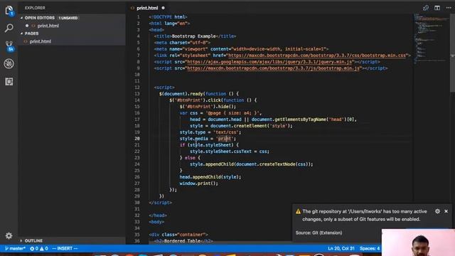 How to html page print in A4 size using jquery ? смотреть онлайн