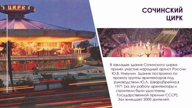 Достопримечательности города Сочи смотреть онлайн